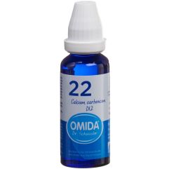 OMIDA SCHÜSSLER no22 calc carb dil 12 D fl 30 ml