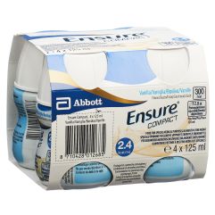 Ensure Compact Vanille 4 x 125 ml