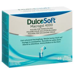 DULCOSOFT pdr pour solution buvable 20 sach 10 g