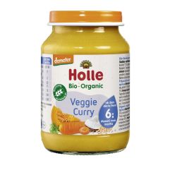 Holle Veggie Curry Glas 190 g