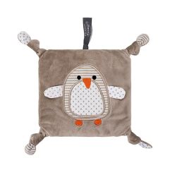 FASHY Coussin chauffant pingouin Pia grain colza