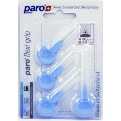 PARO Flexi Grip 3.8mm bleue claire 4 pce