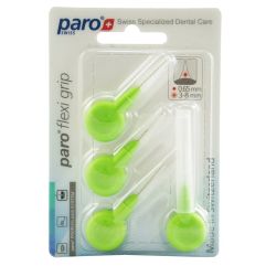 PARO Flexi Grip 3/8.0mm verte cl med conique 4 pce