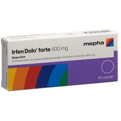 IRFEN DOLO forte Lactab 400 mg 10 pce