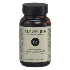 ALGORIGIN Eisen Spirulina Tabl Fl 120 Stk