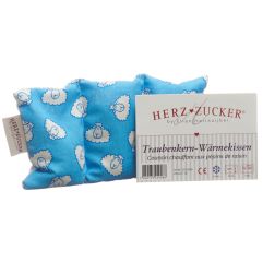 HERZZUCKER Coussin pépins rais 18x10cm Baby mouton