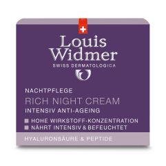 Louis Widmer Soin Rich Night Cream Parfum 50 ml