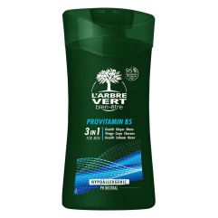 L'ARBRE VERT Öko Duschcreme Mann 3-in-1 deutsch/französisch Fl 250 ml