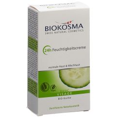 Biokosma Basic 24h Feuchtigkeitscreme Bio Gurke 30 ml