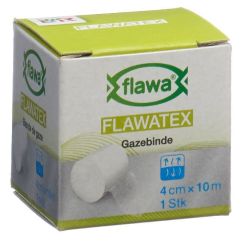 FLAWA FLAWATEX bande de gaze 4cmx10m inélastique