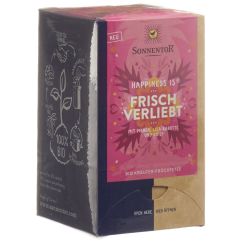 Sonnentor Happiness is Frisch verliebt Tee BIO Btl 18 Stk