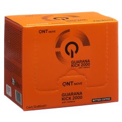 QNT Guarana Kick 2000 Shot Guarana+Caffein 12 x 80 ml