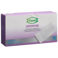 FLAWA Solvaline N compresses 10x20cm stér 25 pce