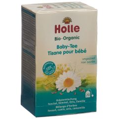 HOLLE tisane pour bébé bio 20 sach 1.5 g