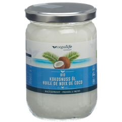 Vegalife Kokosnuss Öl Glas 500 ml