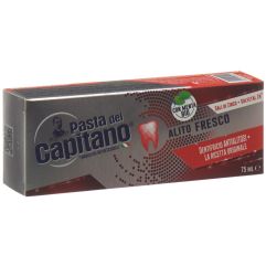 Pasta del Capitano antibakteriell alito fresco Tb 75 ml