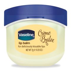 VASELINE Lip Care Mini Jar Crème Brûlée (#) 7 g