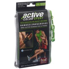 Bort ActiveColor Sport Handgelenkbandage rechts schwarz/grün