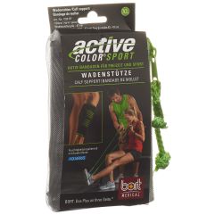 BORT ActiveColor sport band mollet XL noir/vert