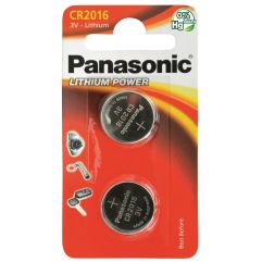 PANASONIC piles boutons CR2016 2 pce