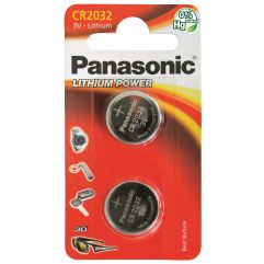 PANASONIC piles boutons CR2032 2 pce