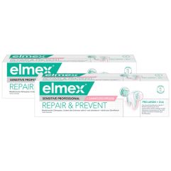 ELMEX SENSITIVE PROF REP&PREV dentifrice 2 x 75 ml