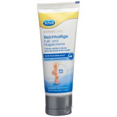 SCHOLL crème nutrition intense pieds ongles 75 ml