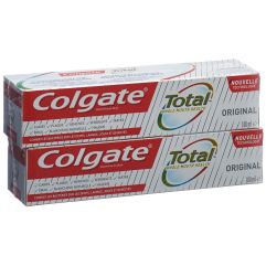 COLGATE TOTAL ORIGINAL dentifrice duo 2 x 100 ml