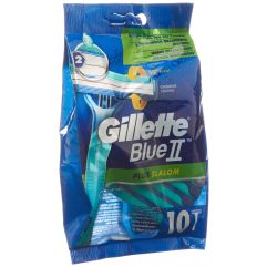 GILLETTE Blue II Plus Slalom rasoir jetable 10 pce