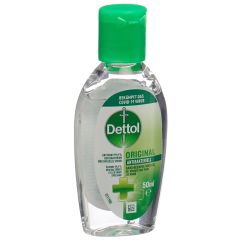 DETTOL gel désinfectant mains antibactérien 50 ml