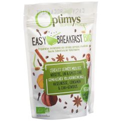 OPTIMYS Easy Breakfast noisette lin chai bio 350 g