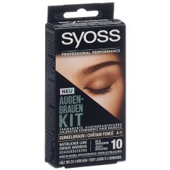 Syoss Augenbrauen-Kit dunkelbraun 10 ml