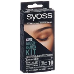 Syoss Augenbrauen-Kit schwarz 10 ml