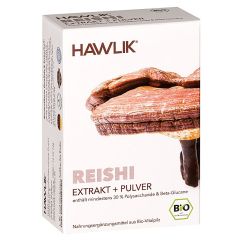 HAWLIK Reishi Extrait + poudre caps 60 pce