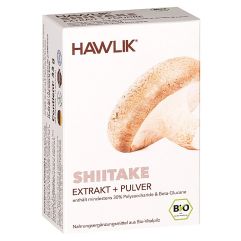 HAWLIK Shiitake Extrait + poudre caps 60 pce