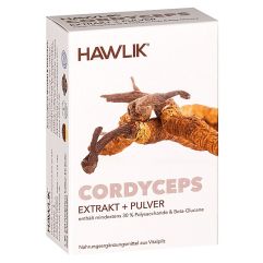 Hawlik Cordyceps Extrakt + Pulver Kaps 60 Stk