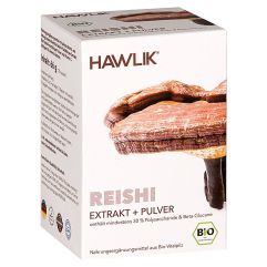 HAWLIK Reishi Extrait + poudre caps 120 pce