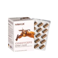 HAWLIK Cordyceps Extrait + poudre caps 120 pce
