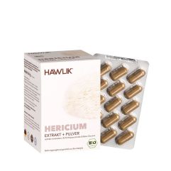 HAWLIK Hericium Extrait+poudre caps 120 pce