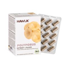 HAWLIK Polyporus Extrait+poudre caps 120 pce
