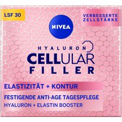 Nivea Hyaluron Cellular Filler + Elastizität Tagespflege LSF 30 50 ml