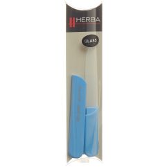 HERBA lime ongles verre av emball 13cm bleu claire