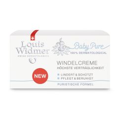 Louis Widmer BabyPure Windelcreme ohne Parfum 130 g