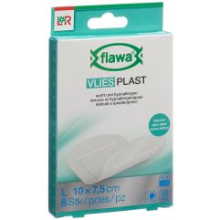 FLAWA Vlies Plast pansement 7.5x10cm 8 pce