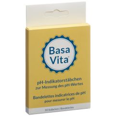 BASA VITA Bandelettes indicatrices de pH 50 pce