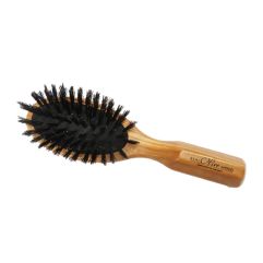 HERBA Brosse bois olive poils sangl pneumat peti