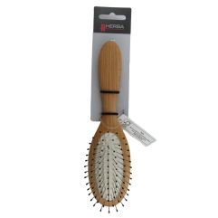 HERBA Brosse point métalliqu petite bois hêtre FSC