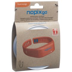 NOPIXGO Mückenschutzband NPG433 Pure orange