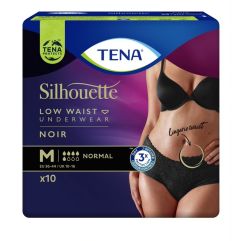 TENA Silhouette Normal M schwarz 10 Stk