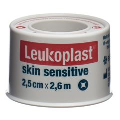 Leukoplast skin sensitive Silikon 2.5cmx2.6m Rolle